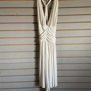 MODA International Tank Dress Large Summer Beach Y2K Stretchy EUC‎